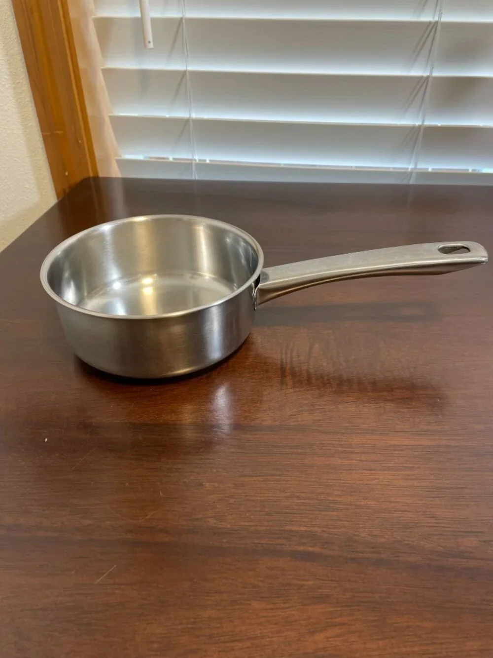 Vintage Sears Range Craft 1 qt Sauce Pot w/Lid Stainless Steel All Metal Handle